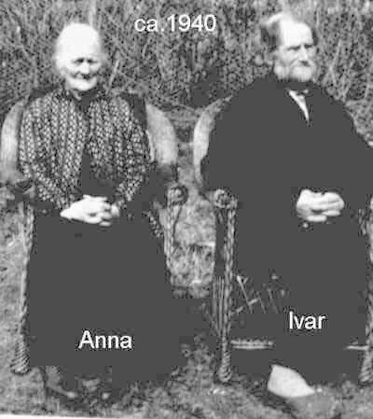 Anna og Ivar 1940