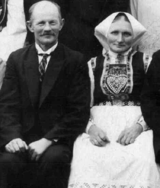Marta og Gudmund 1928
