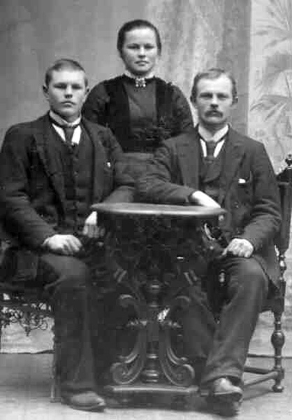 Ole, Ingeborg og Gudmund 1903