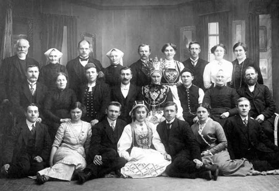 Draugsvoll 1899 - jonsokbryllup